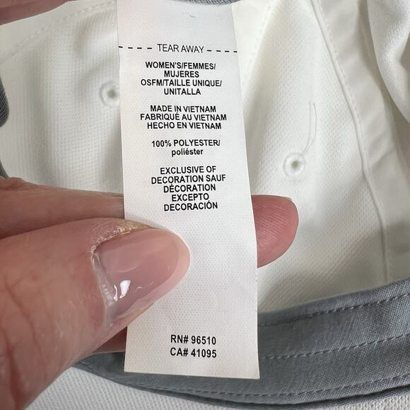 Under Armour UA Blitzing Hat Slideback Gray Embroidered Center Logo Lightweight - Picture 11 of 14